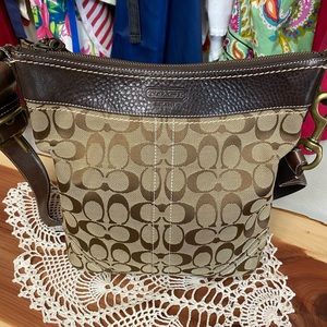 Coach Signature Messenger Bag